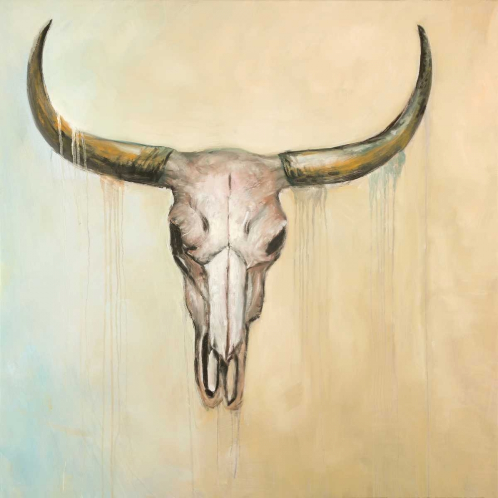 Cow Skull art print by Atelier B Art Studio for $57.95 CAD