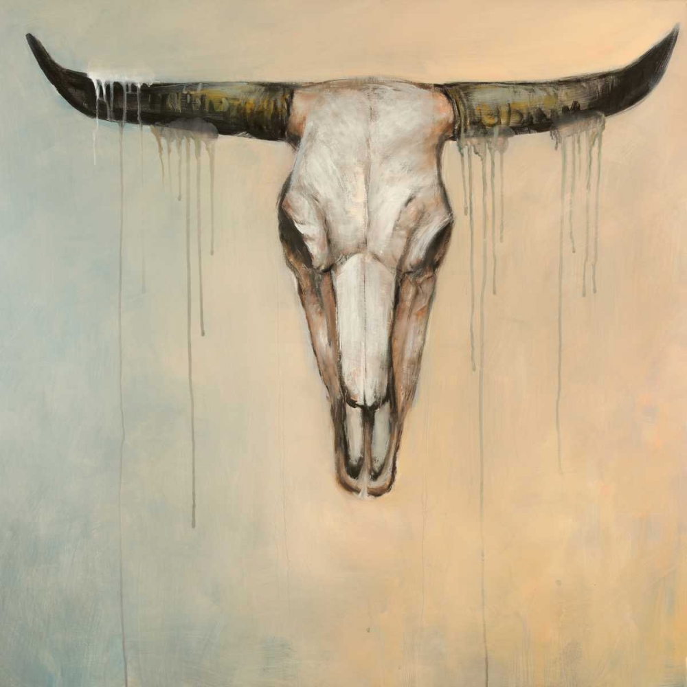 Bull Skull art print by Atelier B Art Studio for $57.95 CAD