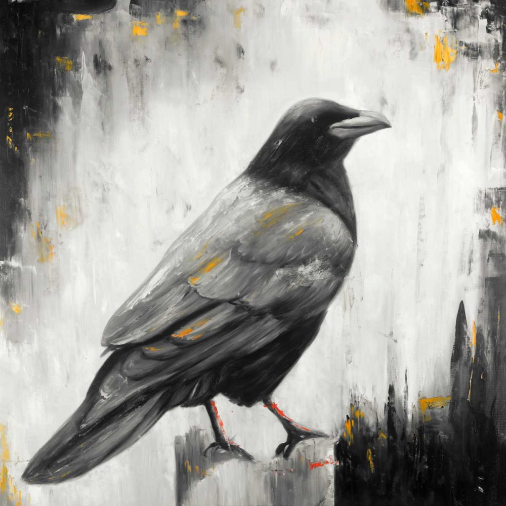 Crow Bird art print by Atelier B Art Studio for $57.95 CAD