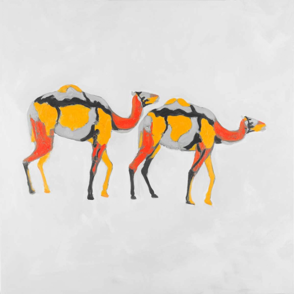 Abstract Dromedaries art print by Atelier B Art Studio for $57.95 CAD