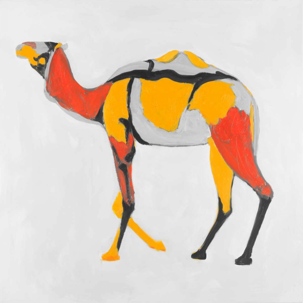 Abstract Dromedary art print by Atelier B Art Studio for $57.95 CAD