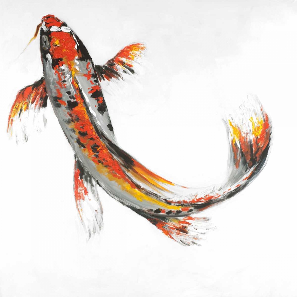 Butterfly Koi Fish art print by Atelier B Art Studio for $57.95 CAD