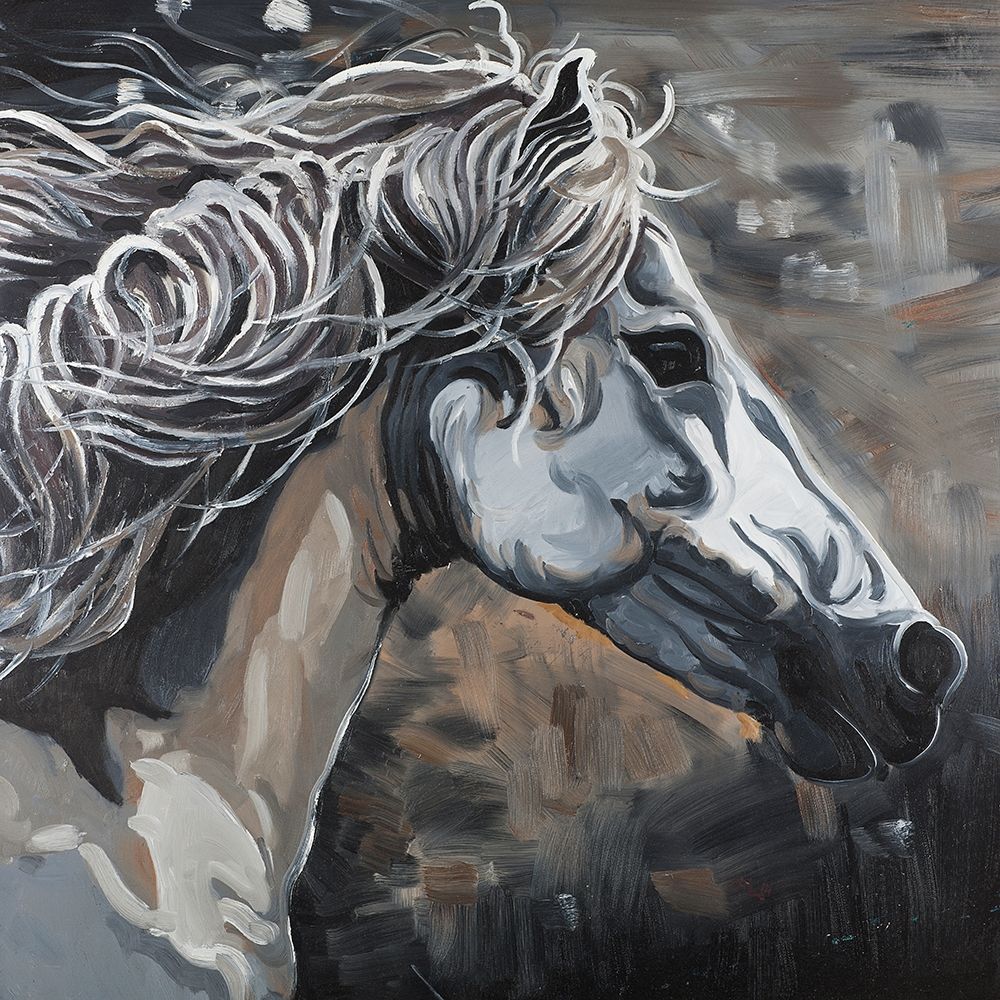 Side Wild Horse art print by Atelier B Art Studio for $57.95 CAD