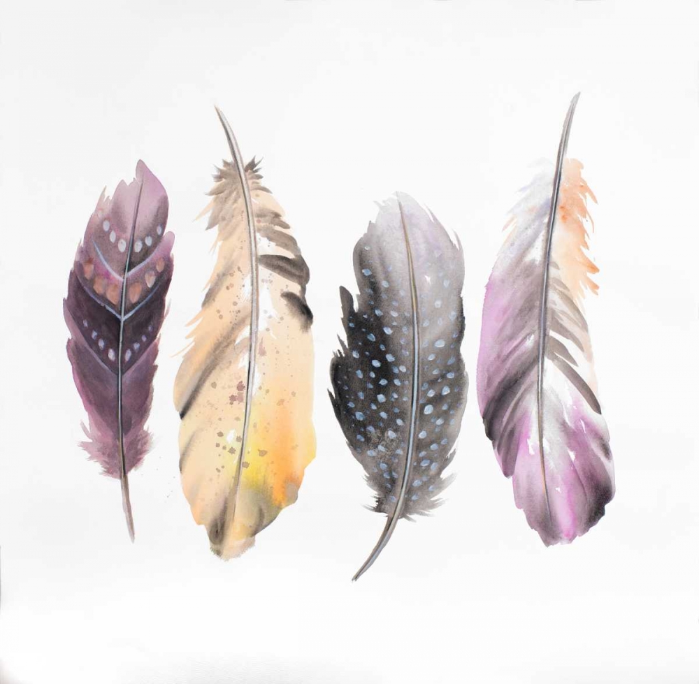 Small Feminine Feathers art print by Atelier B Art Studio for $57.95 CAD