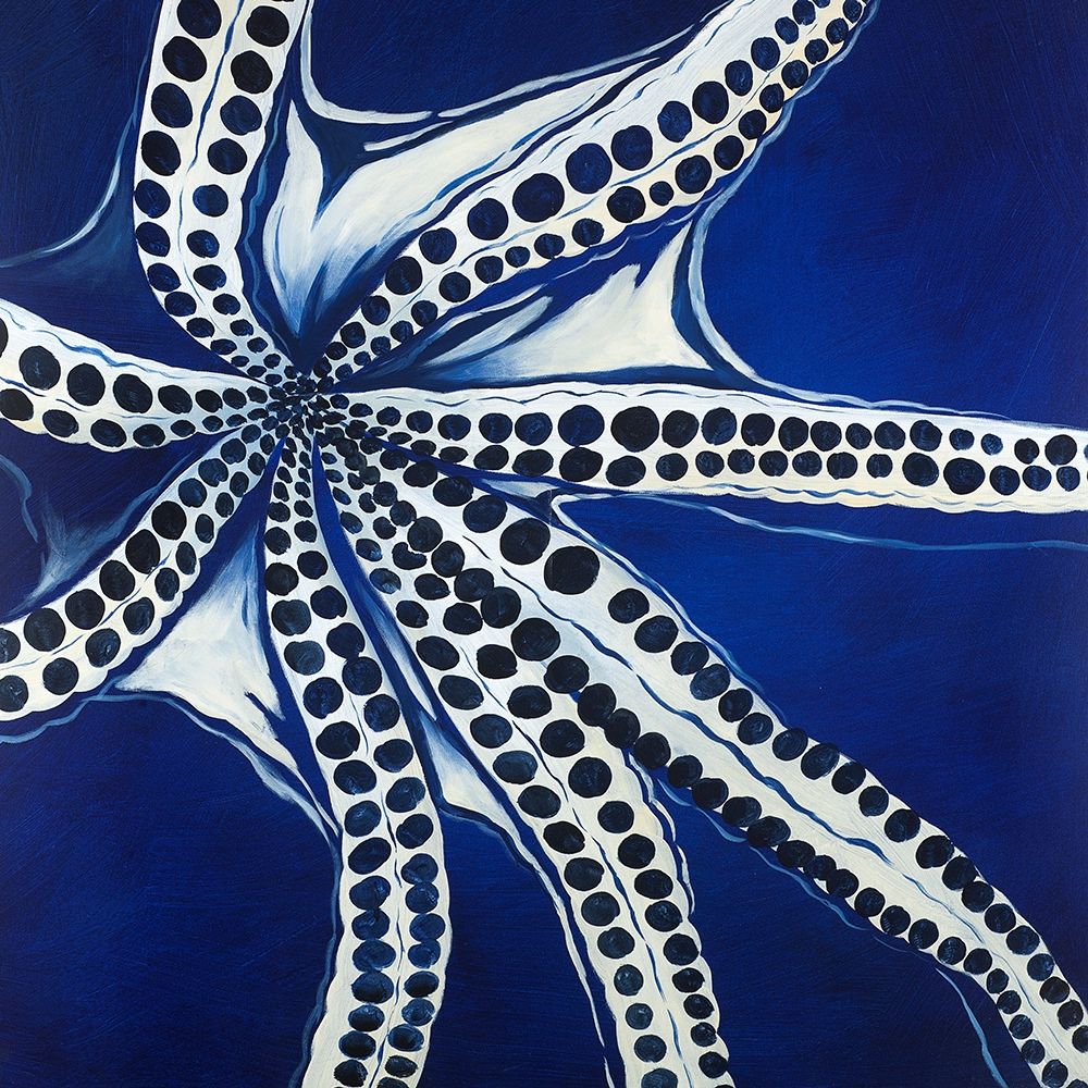 Swimming Octopus art print by Atelier B Art Studio for $57.95 CAD
