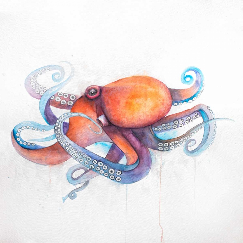 Colorful Octopus art print by Atelier B Art Studio for $57.95 CAD
