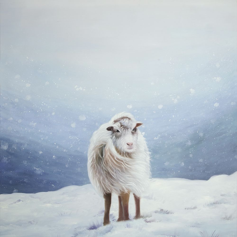 LONG HAIR SHEEP art print by Atelier B Art Studio for $57.95 CAD