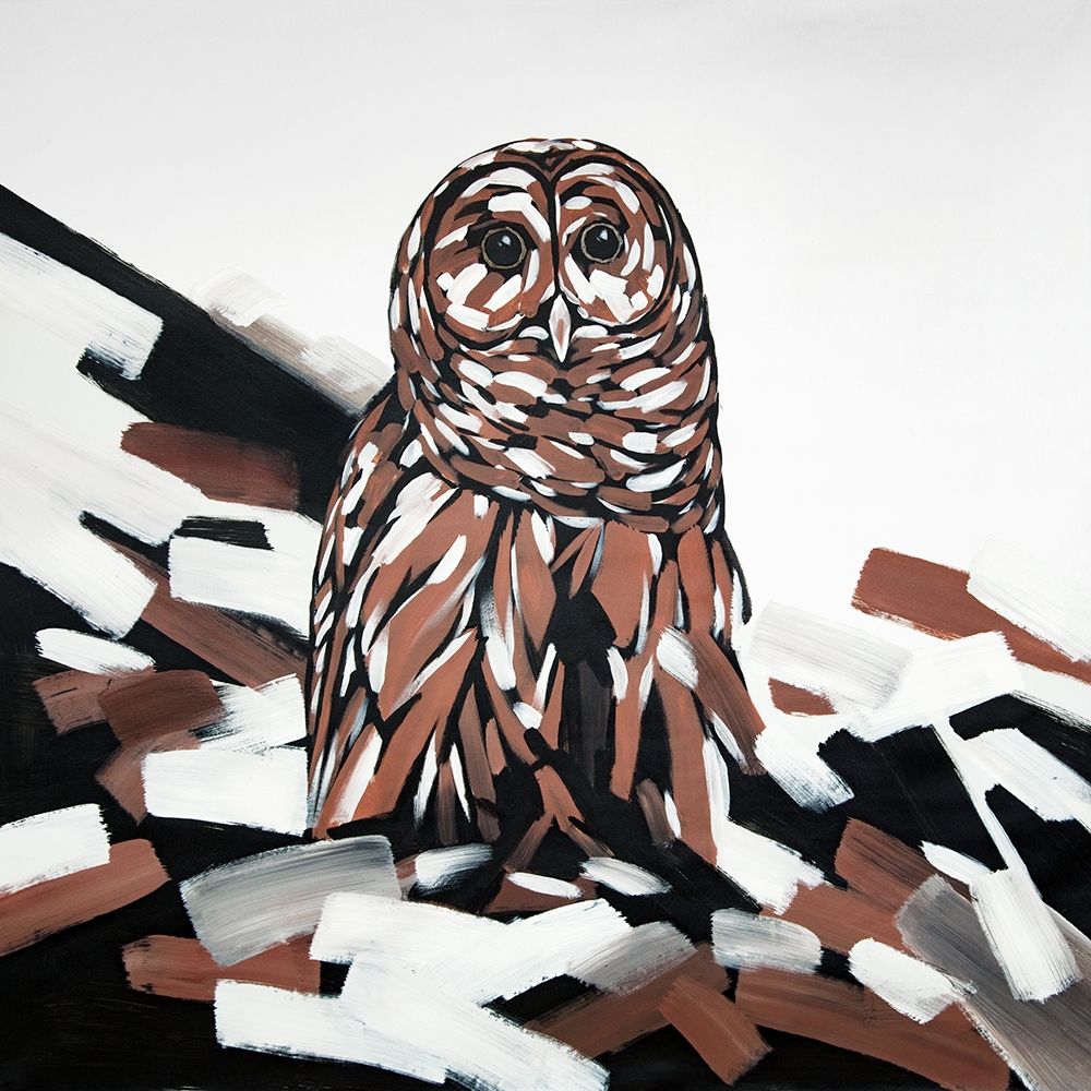 TAWNY OWL art print by Atelier B Art Studio for $57.95 CAD