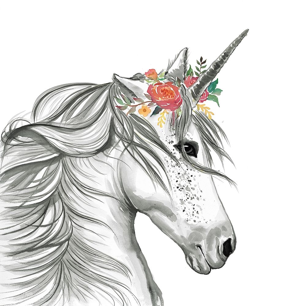 MAGIC UNICORN art print by Atelier B Art Studio for $57.95 CAD