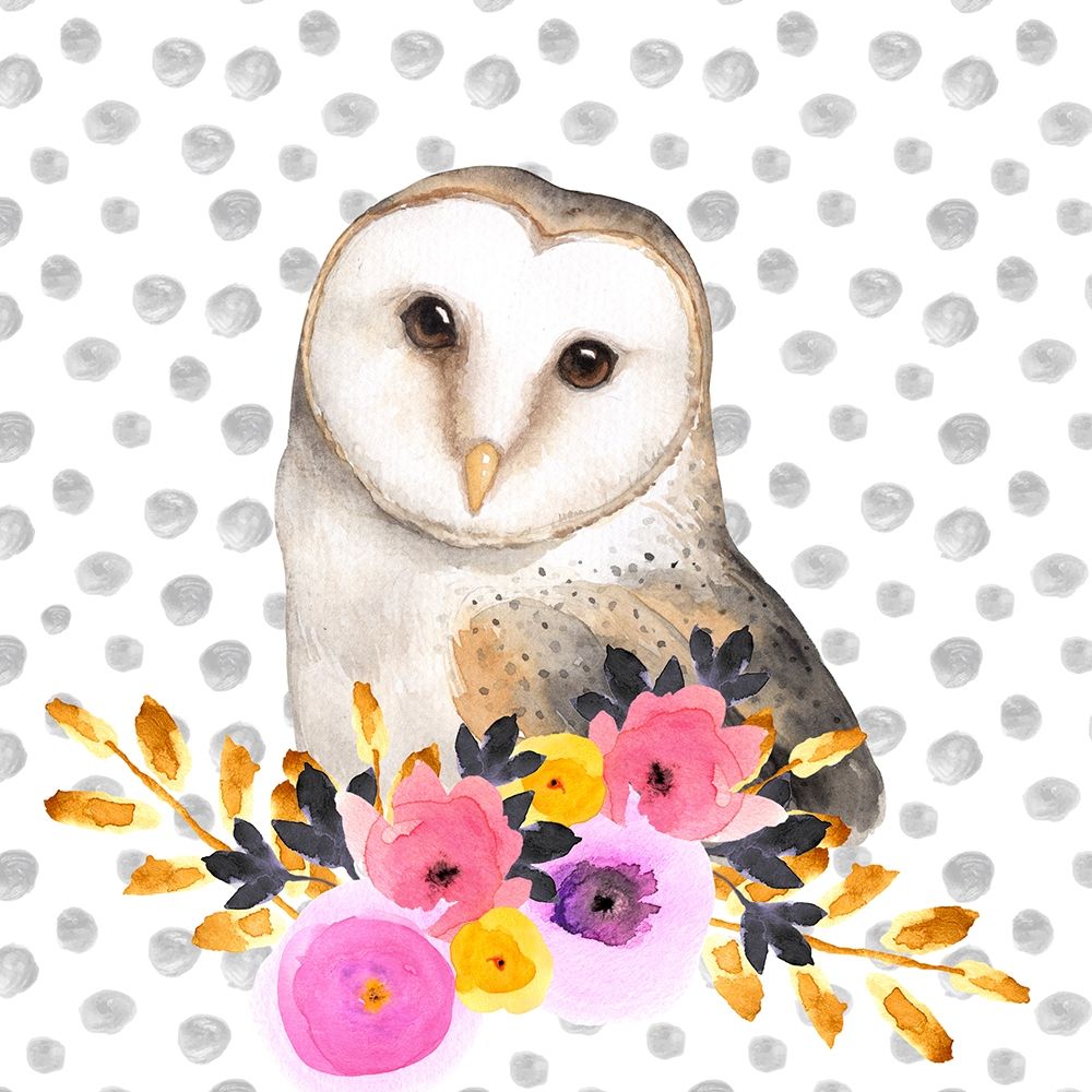 BEAUTIFUL OWL art print by Atelier B Art Studio for $57.95 CAD