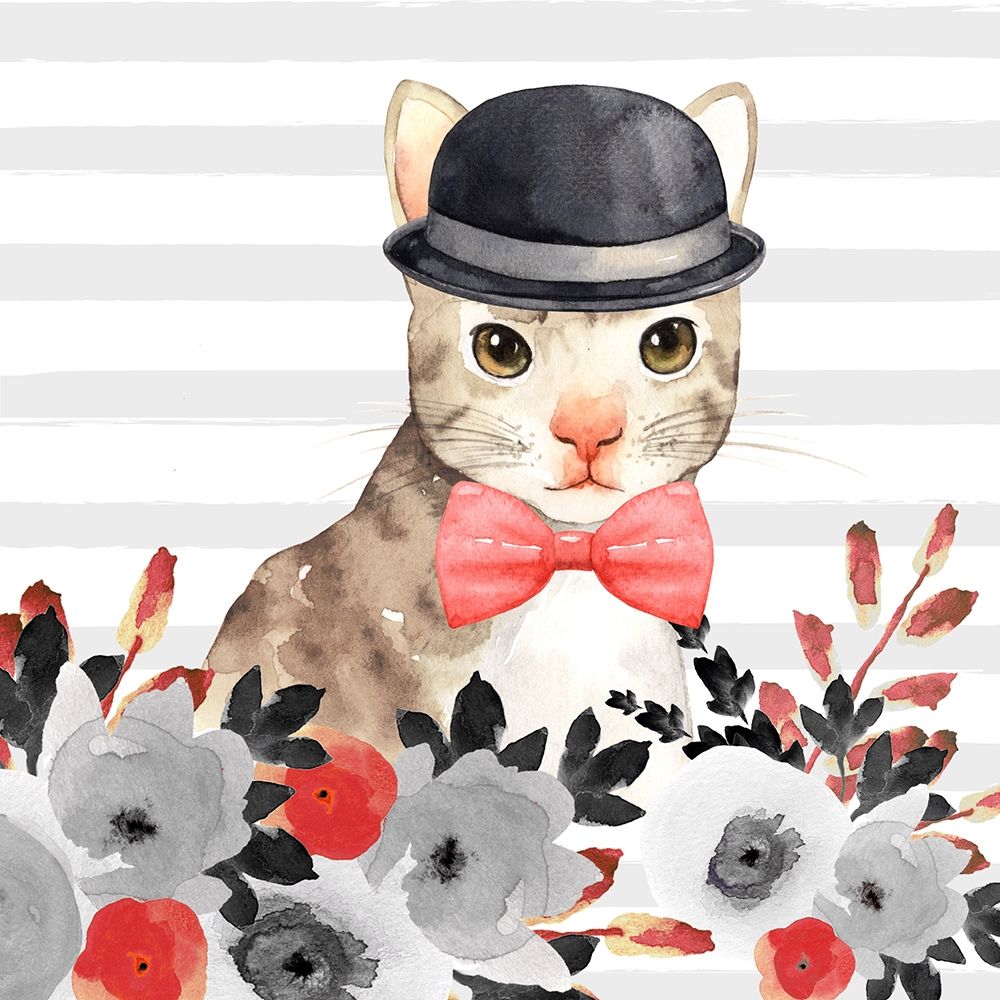 CAT DETECTIVE art print by Atelier B Art Studio for $57.95 CAD