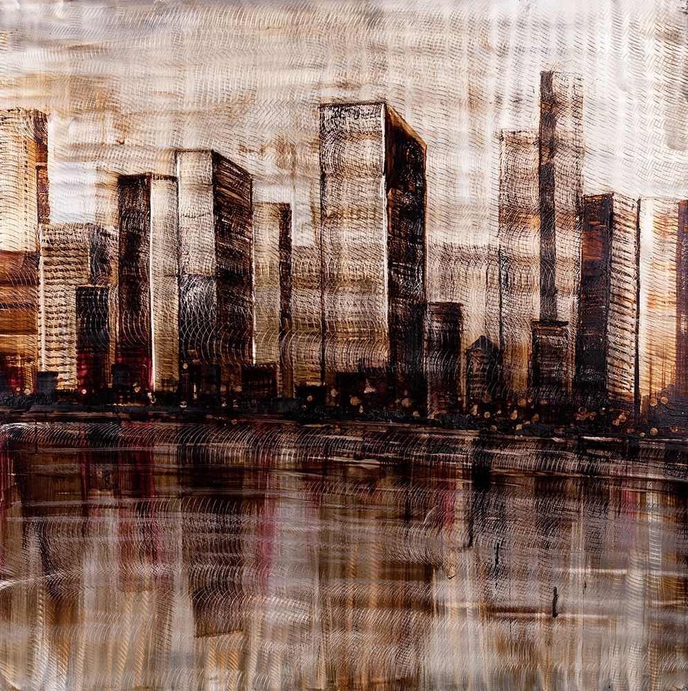 SKETCH OF THE CITY art print by Atelier B Art Studio for $57.95 CAD