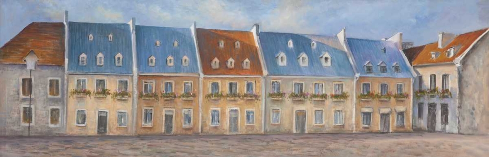 Old Quebec City art print by Atelier B Art Studio for $57.95 CAD