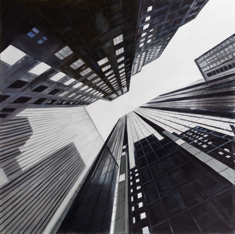 Cityscapes of Building art print by Atelier B Art Studio for $57.95 CAD