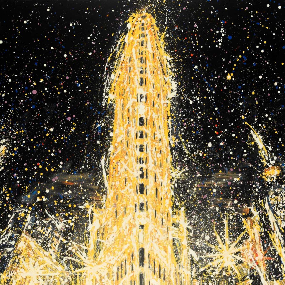 Abstract Flatiron Building art print by Atelier B Art Studio for $57.95 CAD