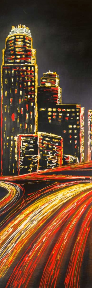 Traffic in the City art print by Atelier B Art Studio for $57.95 CAD