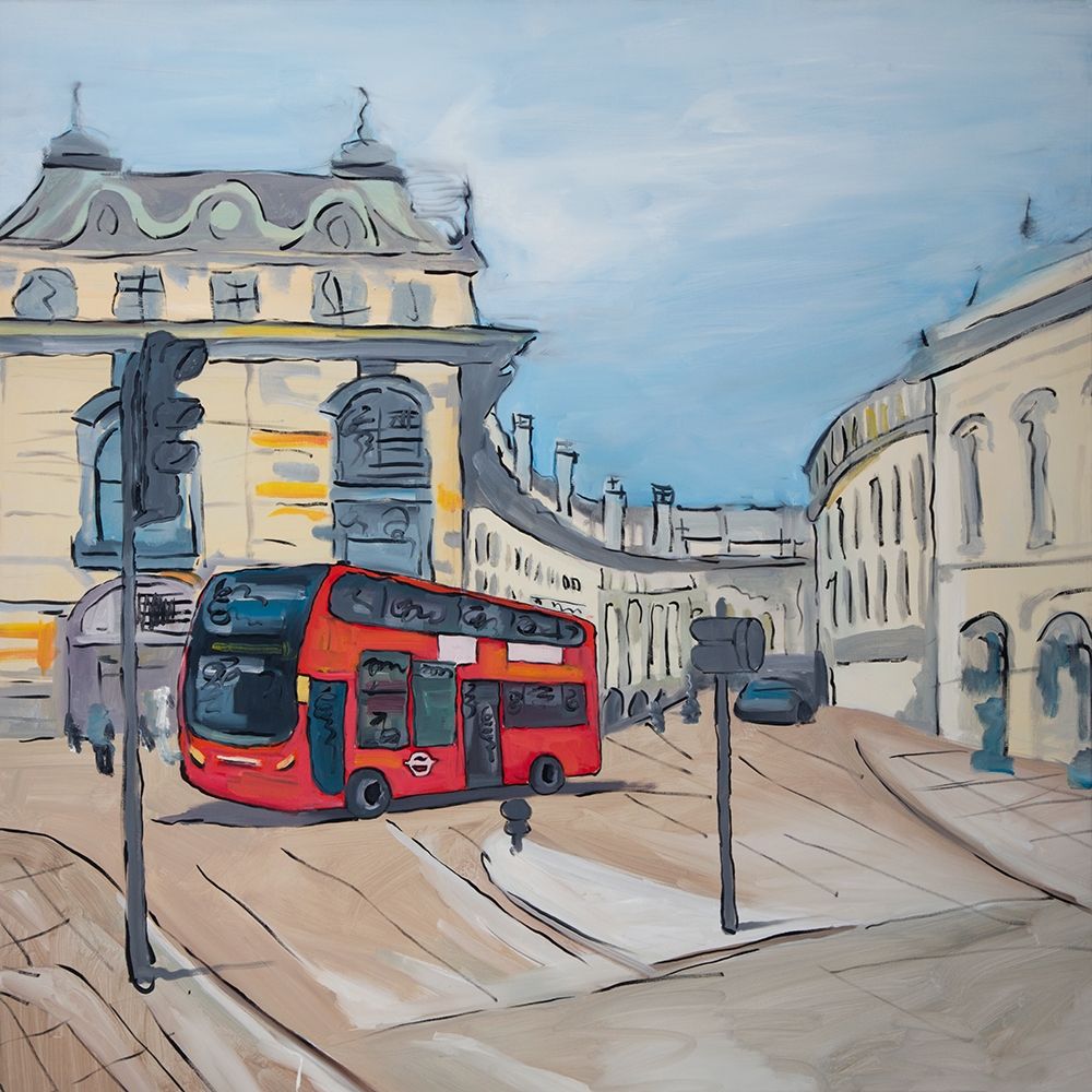 PICCADILLY CIRCUS OF LONDON art print by Atelier B Art Studio for $57.95 CAD