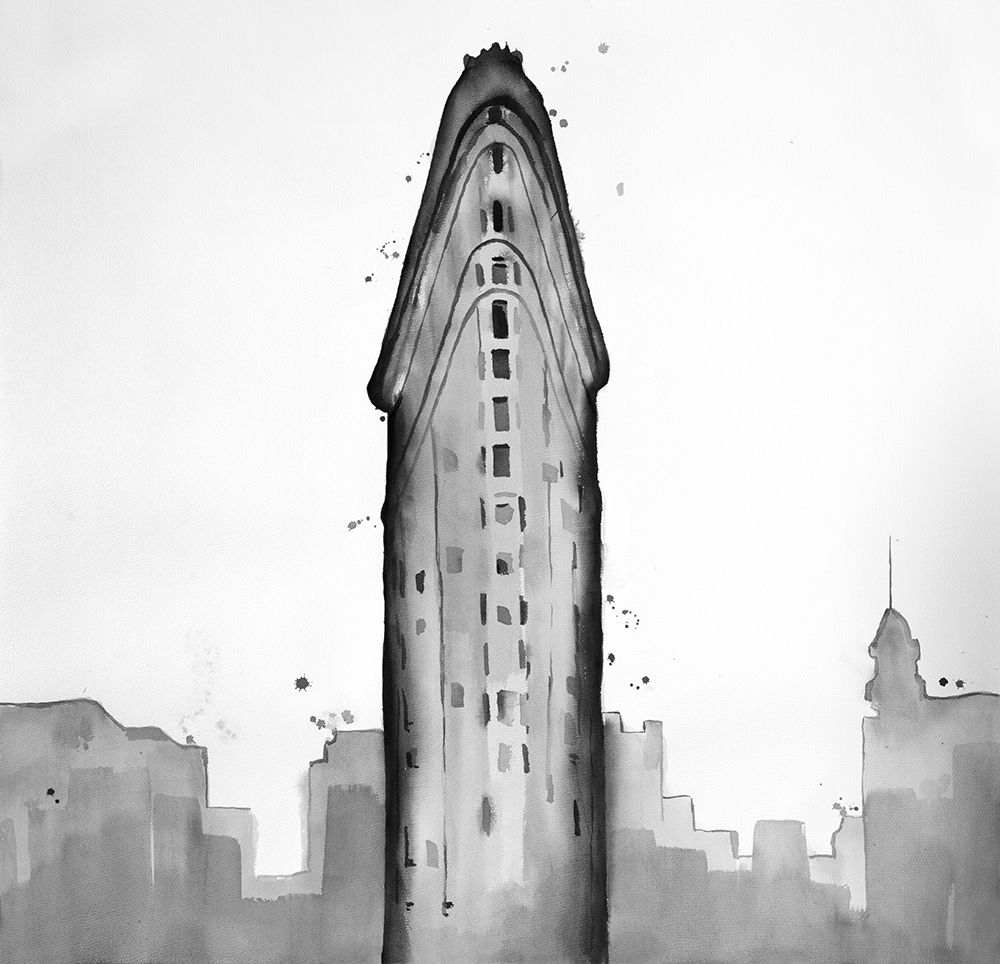 New York City Flatiron Building art print by Atelier B Art Studio for $57.95 CAD