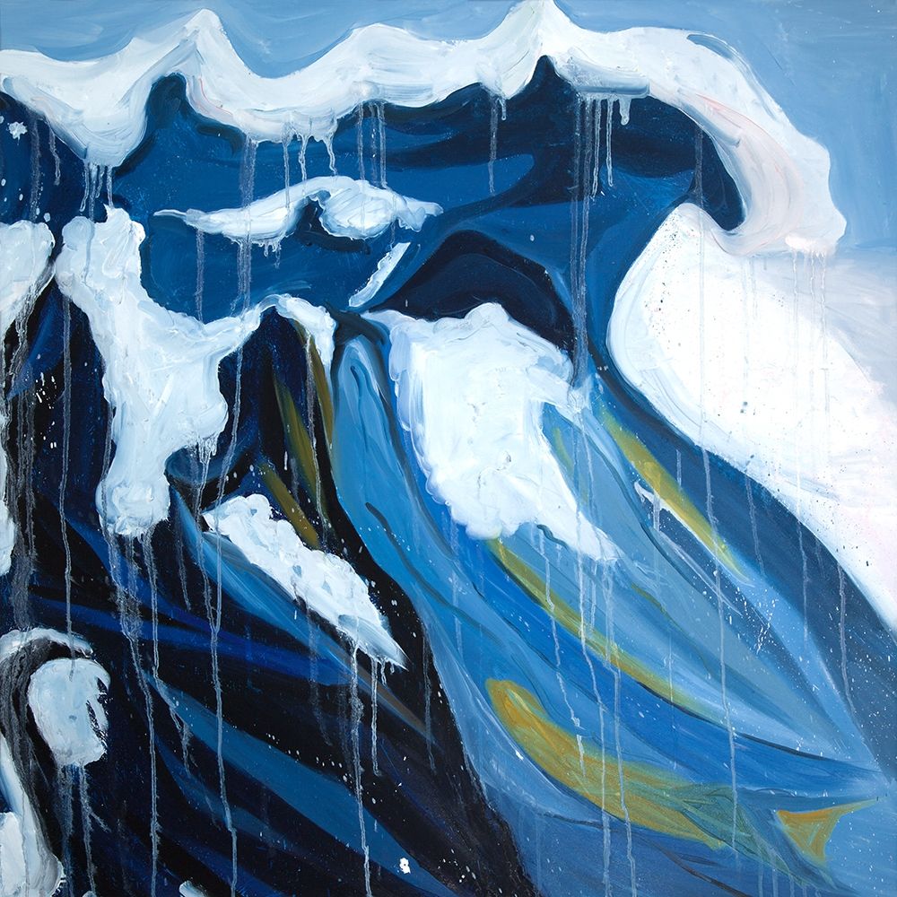 WAVE IN MOTION art print by Atelier B Art Studio for $57.95 CAD