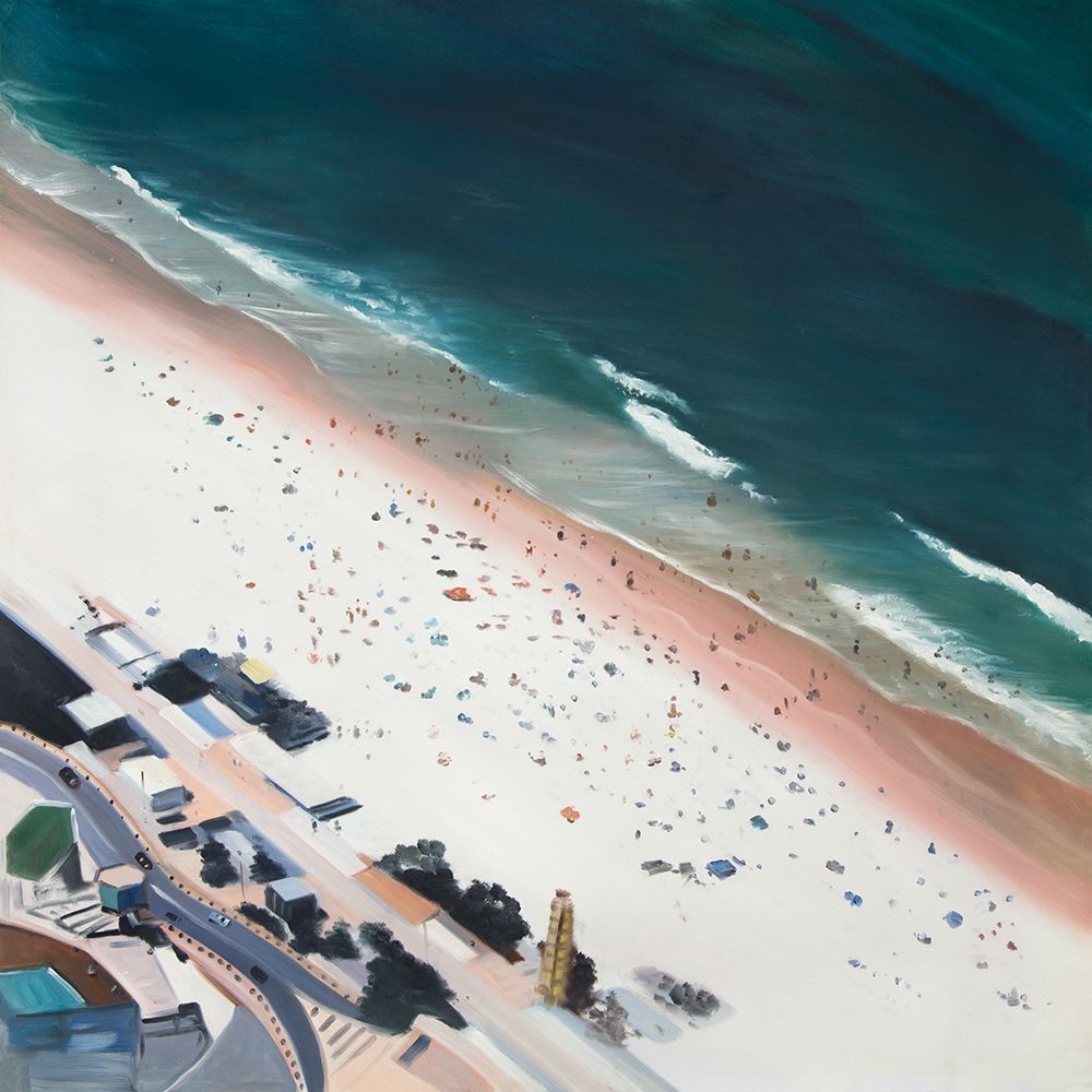 HOT DAY AT THE BEACH art print by Atelier B Art Studio for $57.95 CAD