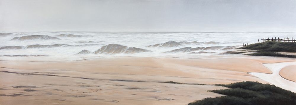 CLOUDY AT THE BEACH art print by Atelier B Art Studio for $57.95 CAD