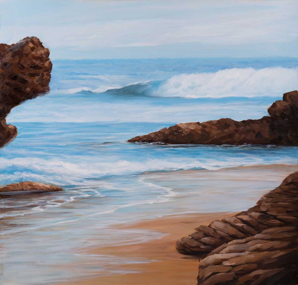 Rocks and Seaside art print by Atelier B Art Studio for $57.95 CAD