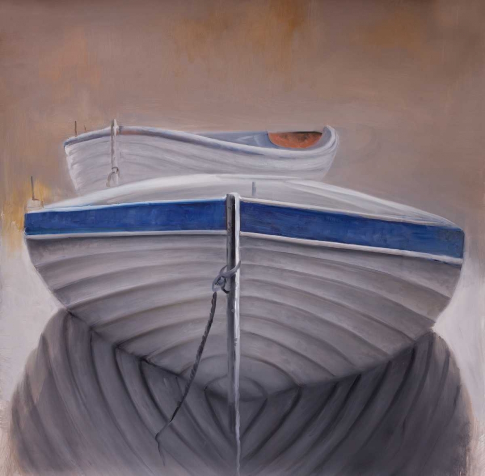 Two Canoe Boats art print by Atelier B Art Studio for $57.95 CAD