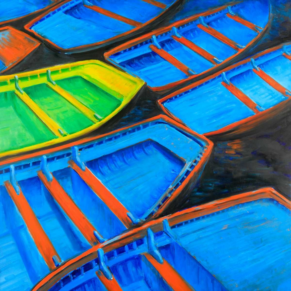 Small Canoes art print by Atelier B Art Studio for $57.95 CAD