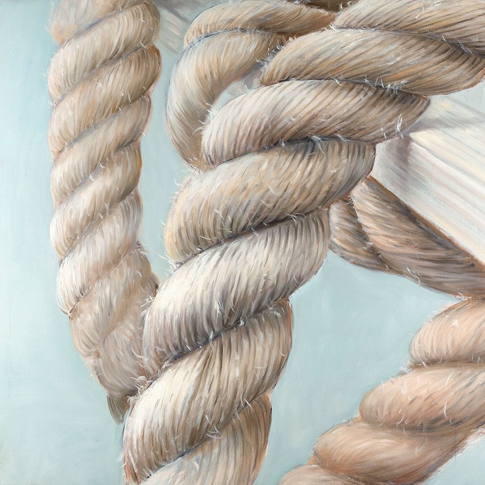 Boat Rope Knot Closeup art print by Atelier B Art Studio for $57.95 CAD
