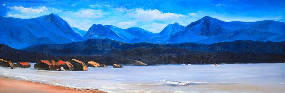 Scotland Calm Eddies art print by Atelier B Art Studio for $57.95 CAD