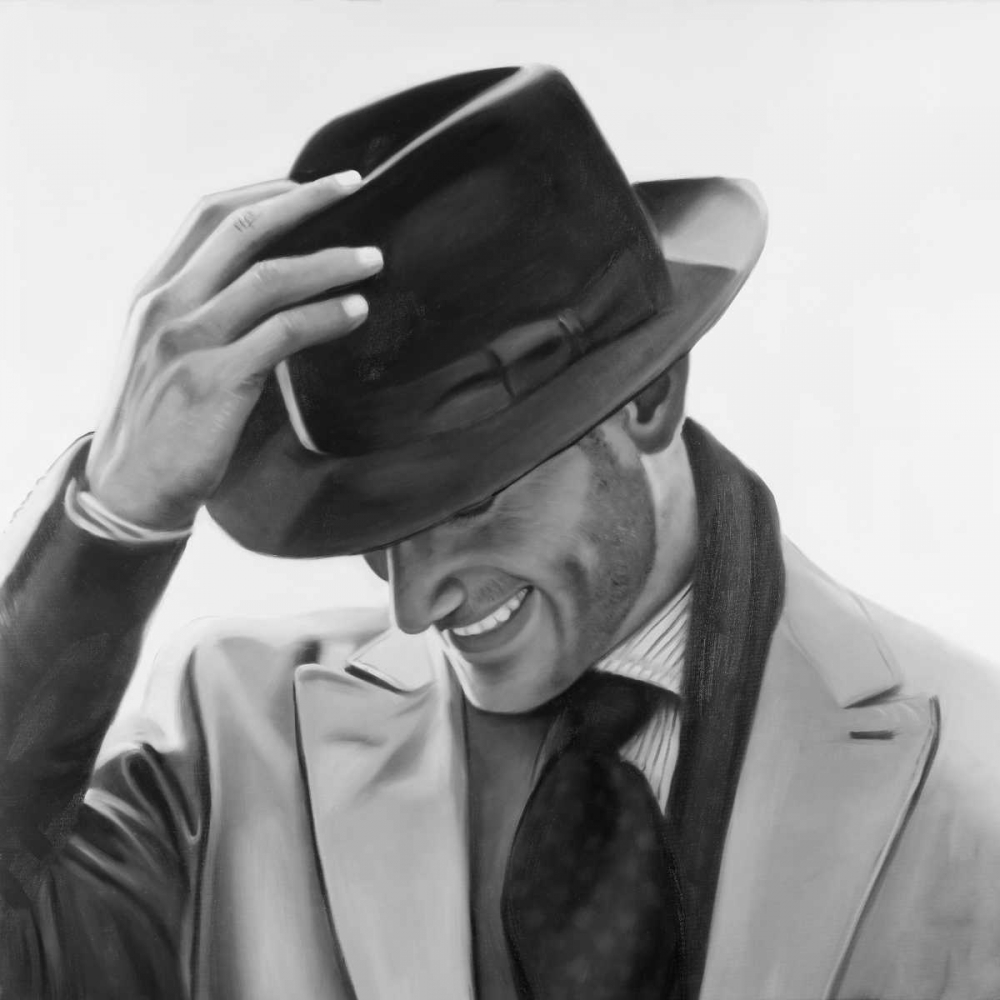 Well-dressed Man art print by Atelier B Art Studio for $57.95 CAD