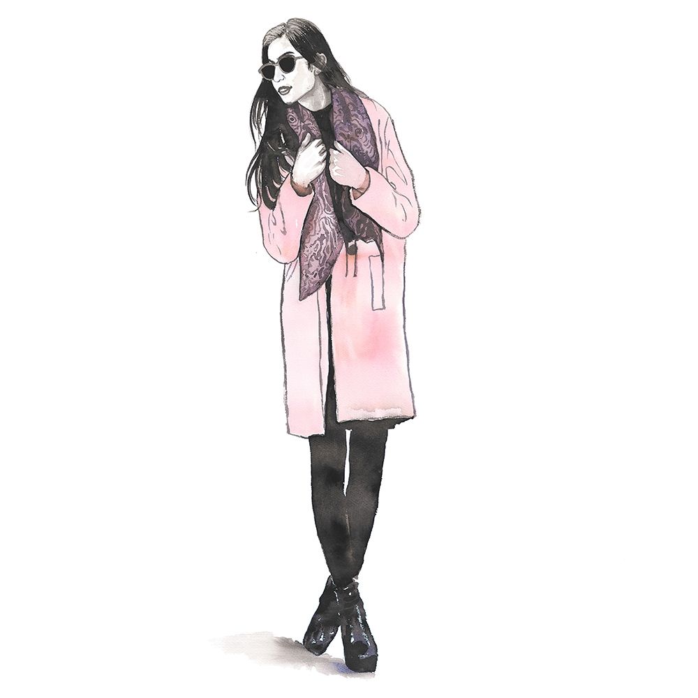 WOMAN SPRING LOOK art print by Atelier B Art Studio for $57.95 CAD