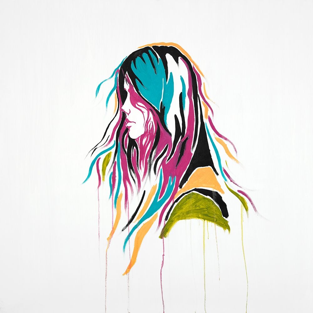 GRAFFITI STREET ART WOMAN art print by Atelier B Art Studio for $57.95 CAD
