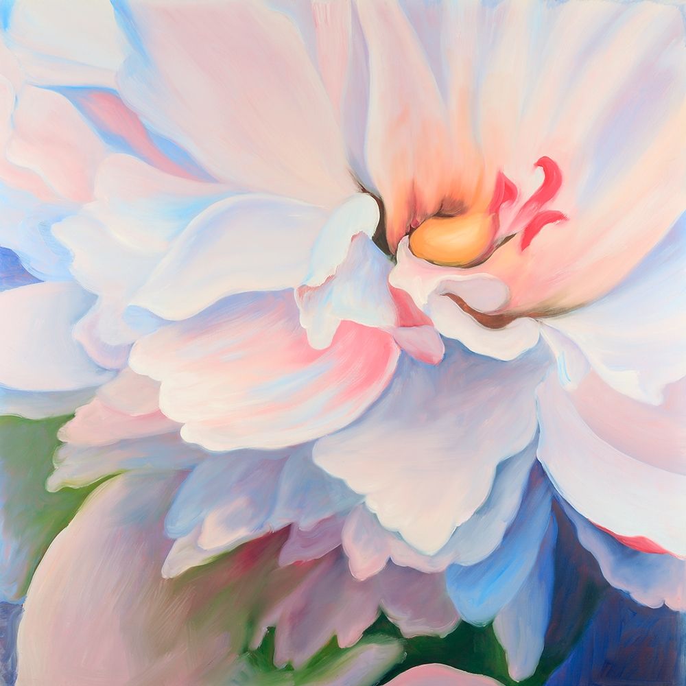 PASTEL COLORED FLOWER art print by Atelier B Art Studio for $57.95 CAD