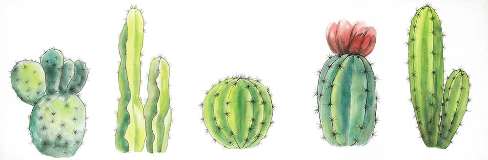 Tiny Cactus Set art print by Atelier B Art Studio for $57.95 CAD