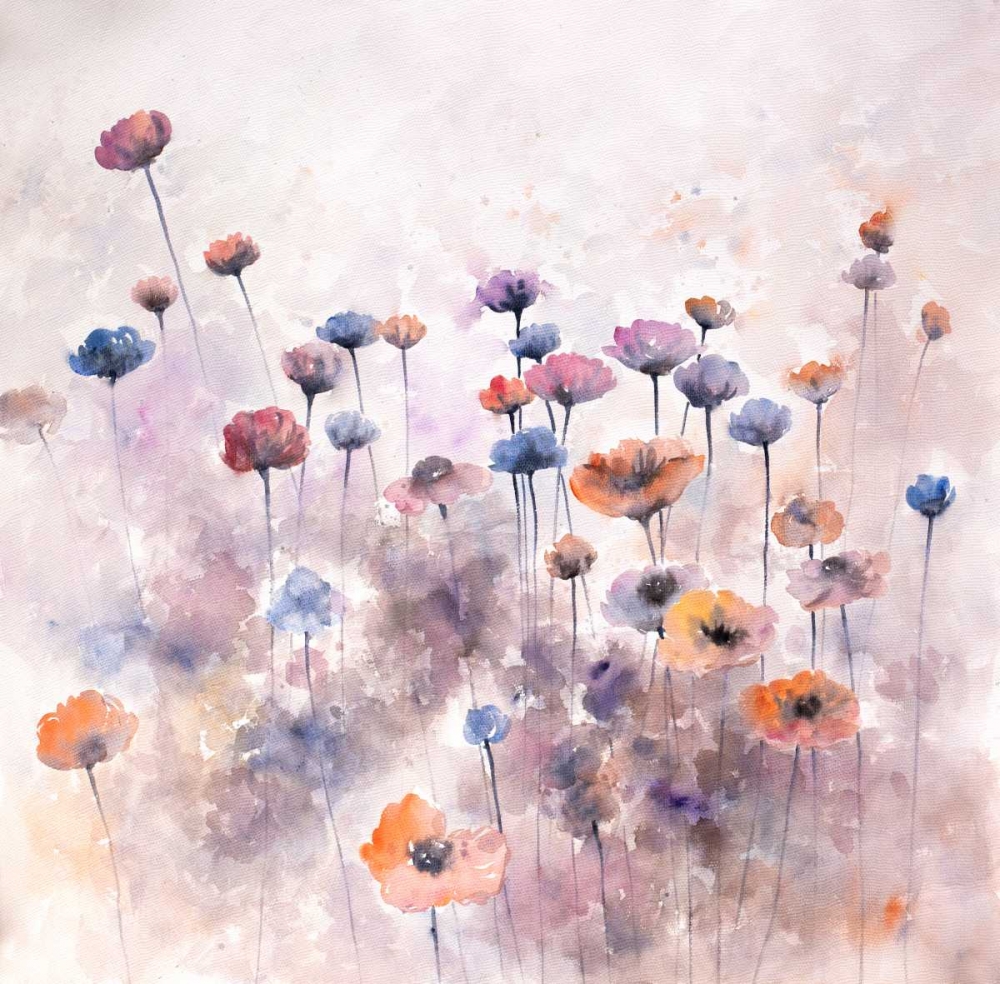 Small Wild Flowers art print by Atelier B Art Studio for $57.95 CAD