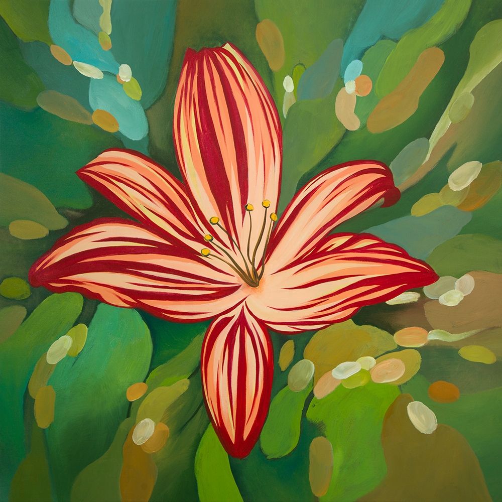 BLAZE TIGER LILIES art print by Atelier B Art Studio for $57.95 CAD