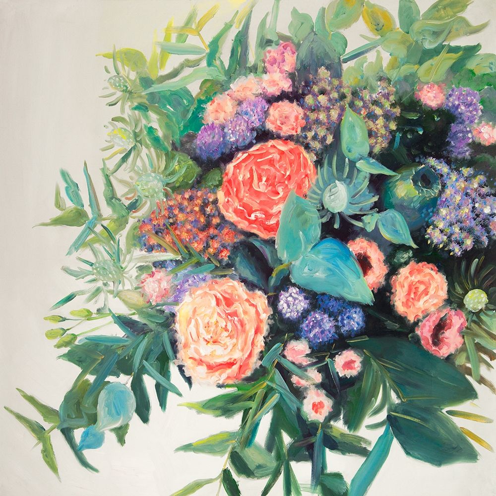 FLOWERS MELODY art print by Atelier B Art Studio for $57.95 CAD