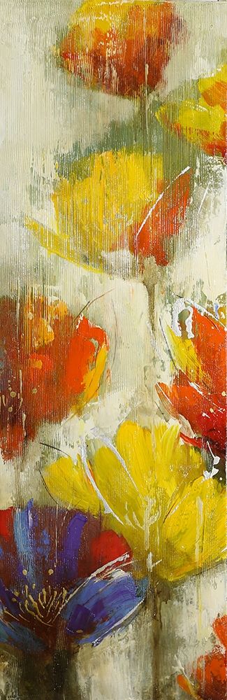 MODERN YELLOW FLOWERS art print by Atelier B Art Studio for $57.95 CAD