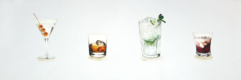 COCKTAILS art print by Atelier B Art Studio for $57.95 CAD