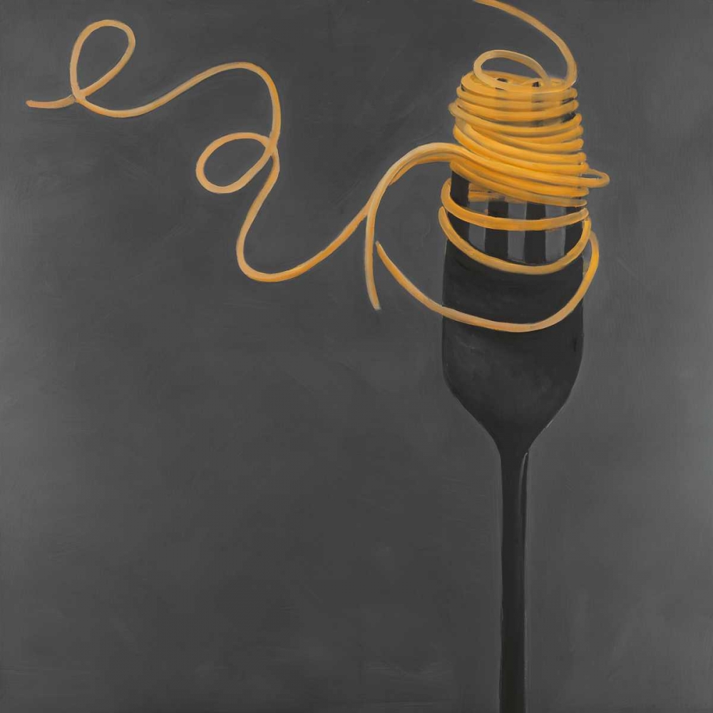 Spaghetti Pasta around the Fork art print by Atelier B Art Studio for $57.95 CAD