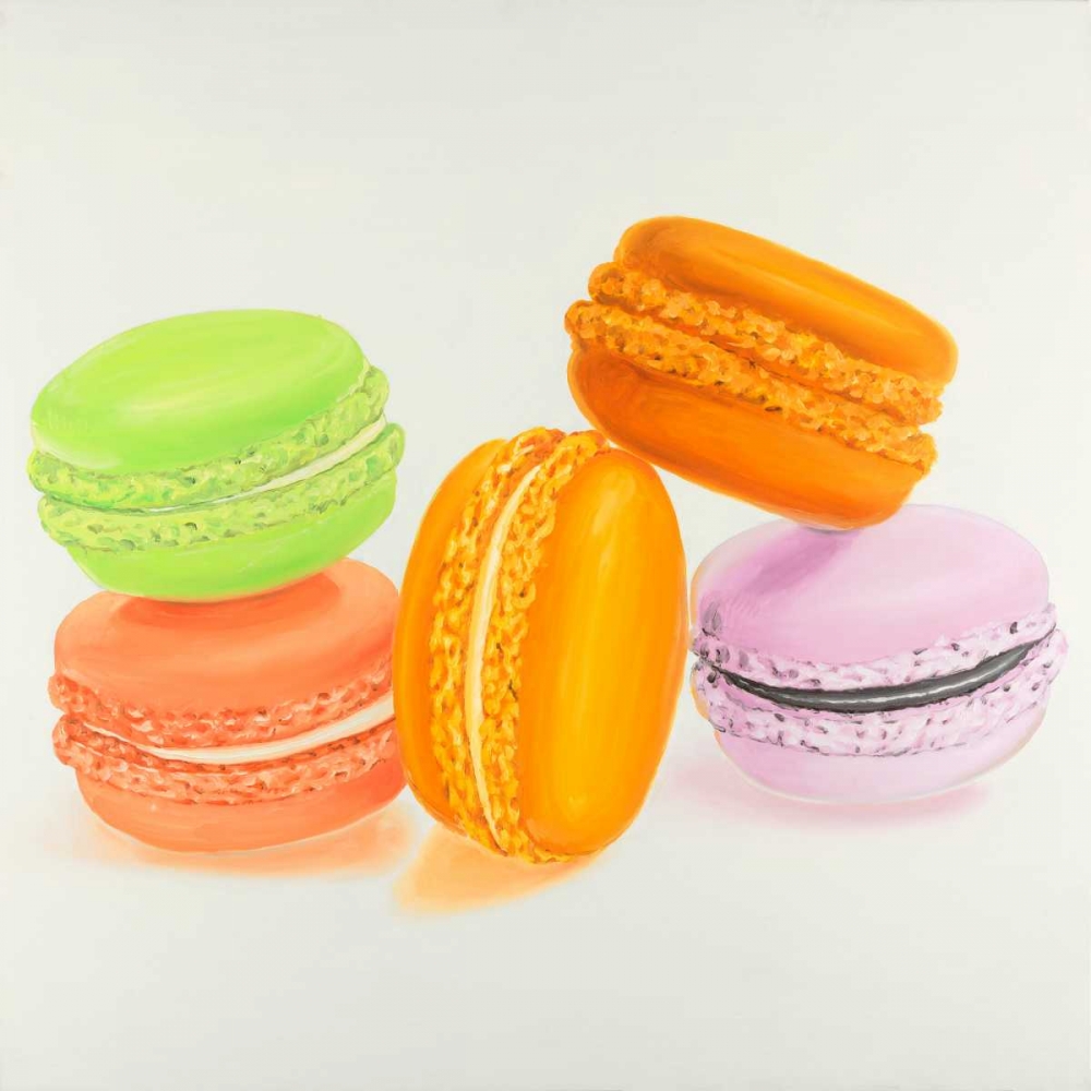 Small Bites of Macaroons art print by Atelier B Art Studio for $57.95 CAD