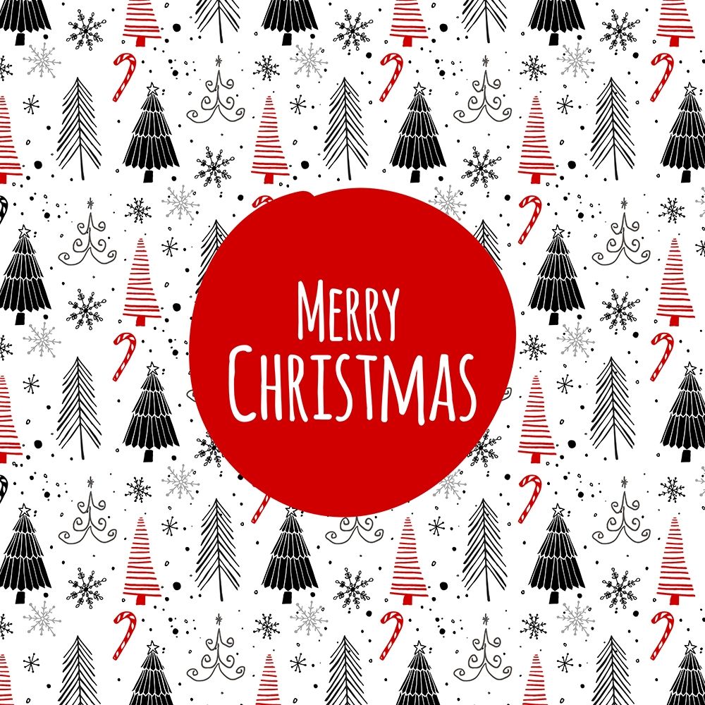 MERRY CHRISTMAS - EN art print by Atelier B Art Studio for $57.95 CAD