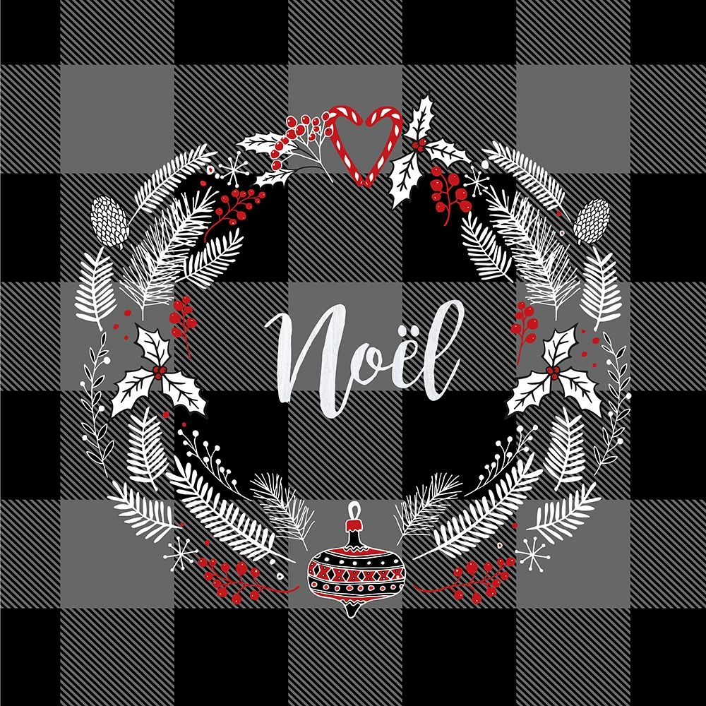 CHRISTMAS WREATH art print by Atelier B Art Studio for $57.95 CAD