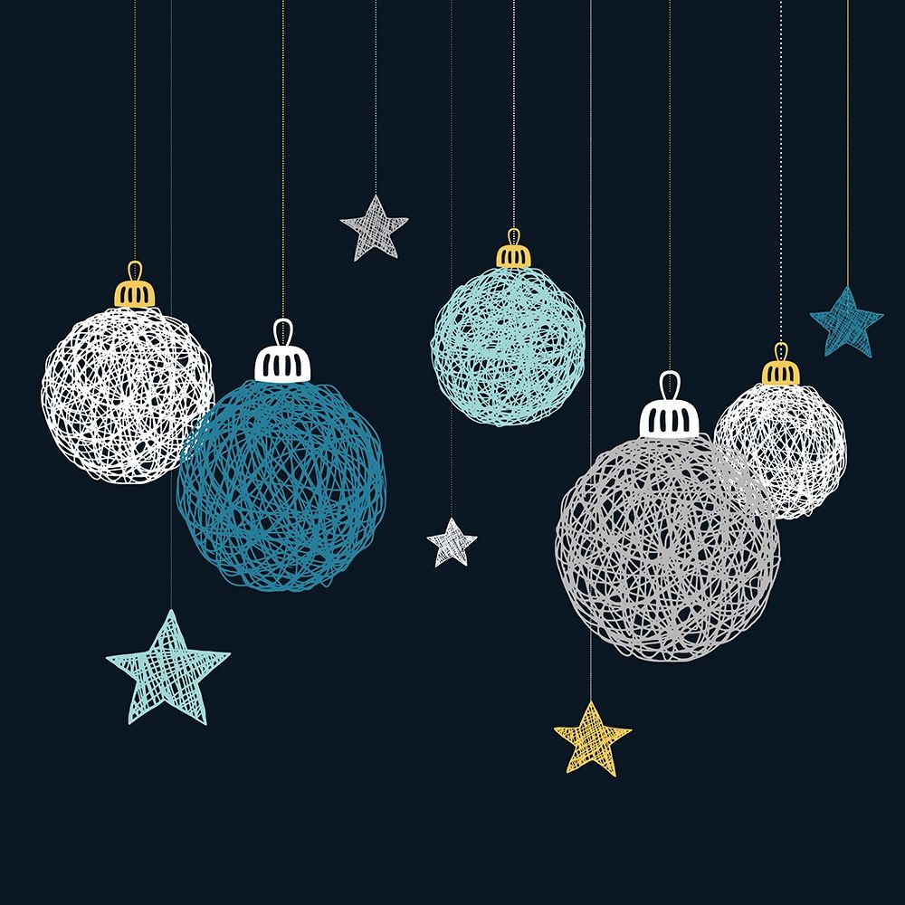 CHRISTMAS BALL VECTOR art print by Atelier B Art Studio for $57.95 CAD