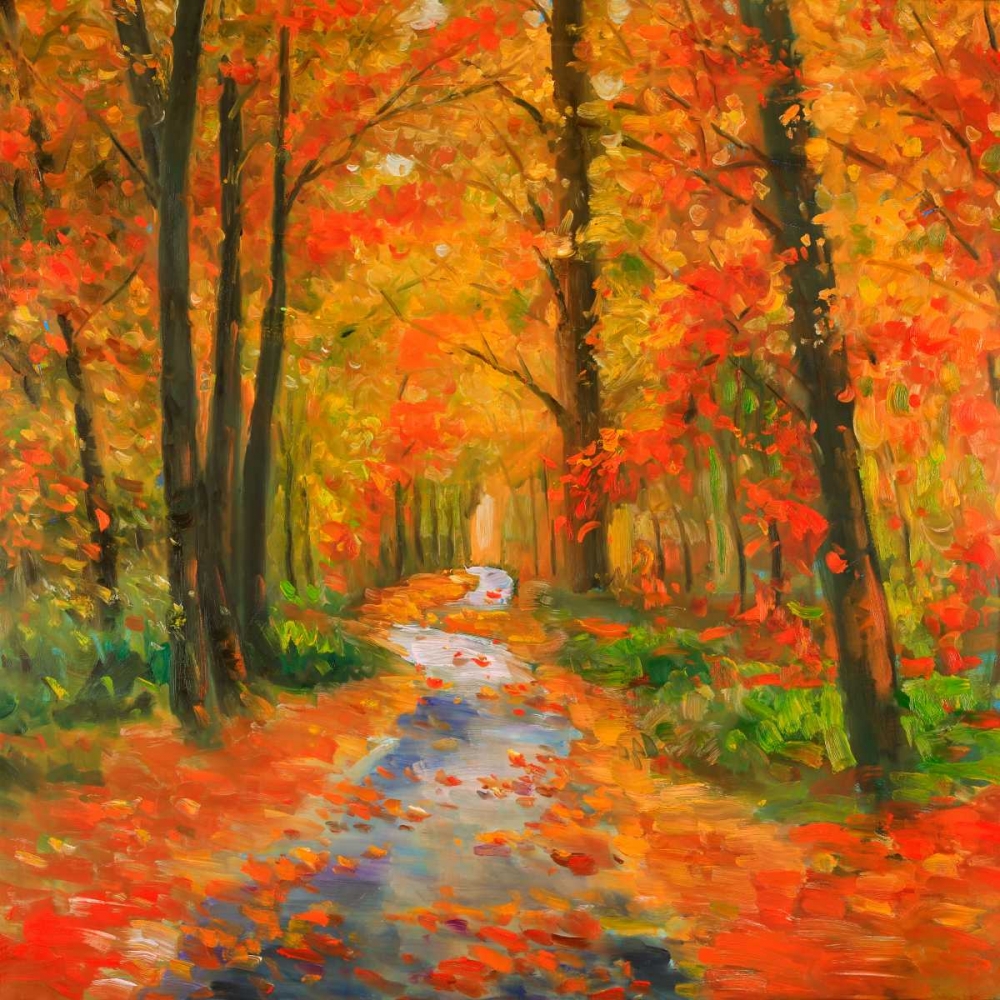 Autumn Trail art print by Atelier B Art Studio for $57.95 CAD