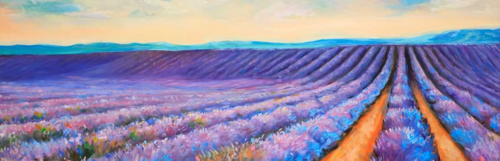 Lavender Fields art print by Atelier B Art Studio for $57.95 CAD