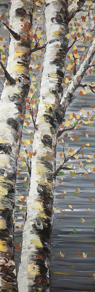Budding White Birches art print by Atelier B Art Studio for $57.95 CAD