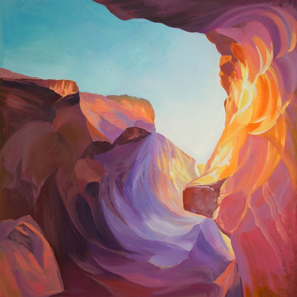 ANTELOPE CANYON art print by Atelier B Art Studio for $57.95 CAD