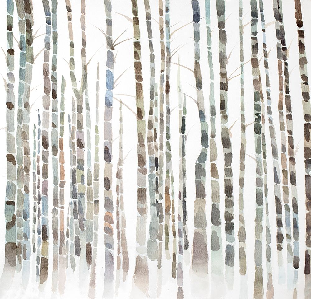 BIRCH FOREST art print by Atelier B Art Studio for $57.95 CAD